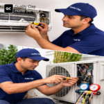 Professional AC repair service by Quality Clap technician in Kolkata