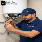 Professional geyser repair and servicing by trained technician at home